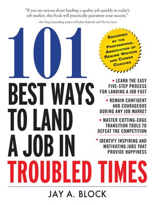 cover image of 101 Best Ways to Land a Job in Troubled Times